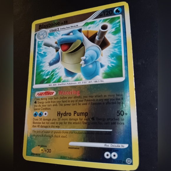 Blastoise Pokemon Card - Secret Wonders - 2/132 Rare Reverse Holo - Picture 6 of 10